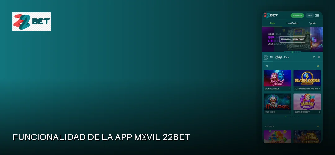 22bet promotional banner